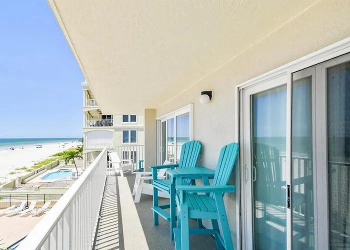 Oceanfront Seagate With Heated Pool Clearwater Beach